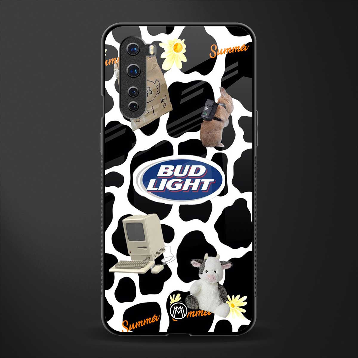 moo moo summer vibes glass case for oneplus nord ac2001 image