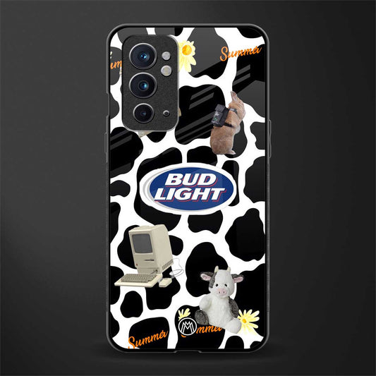 moo moo summer vibes glass case for oneplus 9rt image