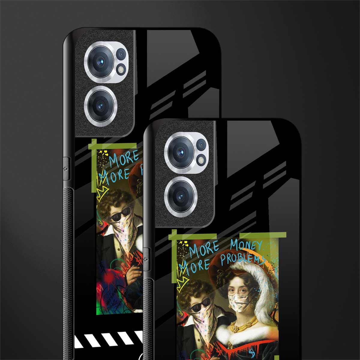 more money more problems glass case for oneplus nord ce 2 5g image-2