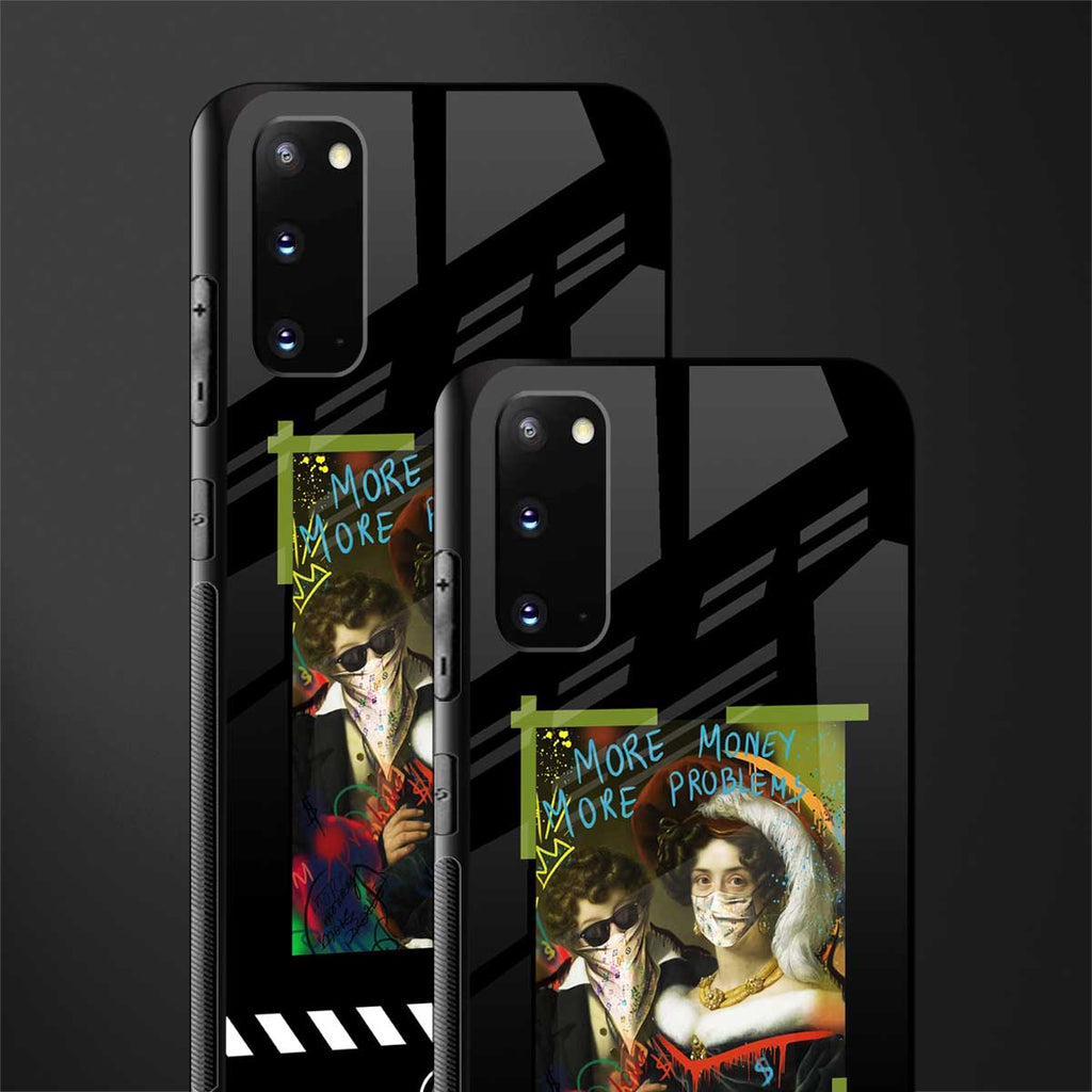more money more problems glass case for samsung galaxy s20 image-2