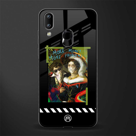 more money more problems glass case for vivo y93 image