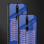 more self love glass case for oppo f11 pro image-2