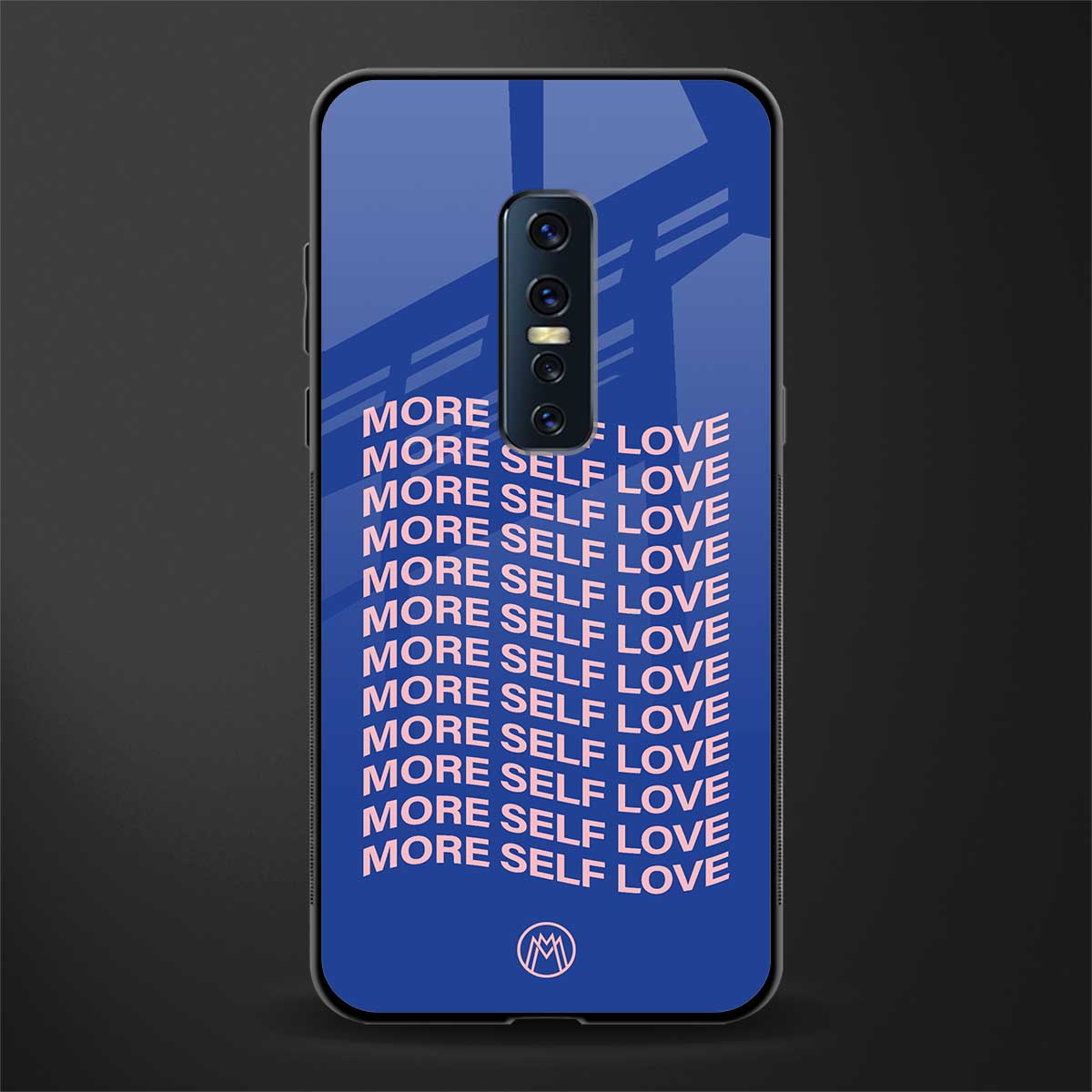 more self love glass case for vivo v17 pro image