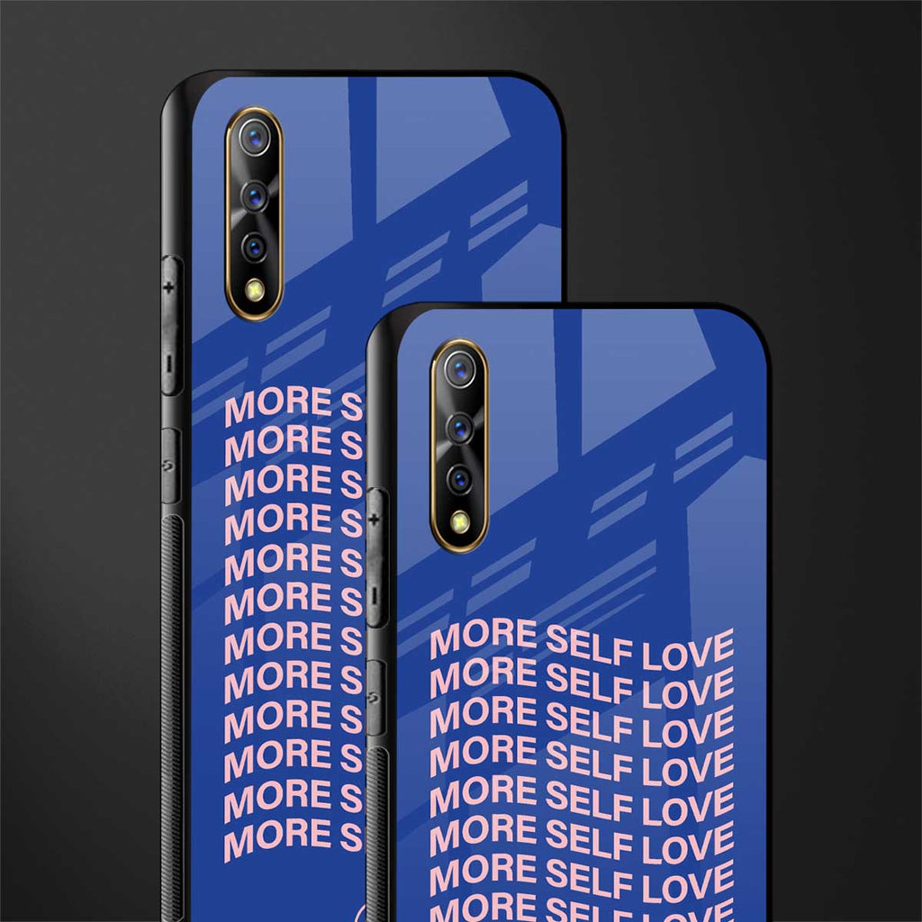 more self love glass case for vivo s1 image-2