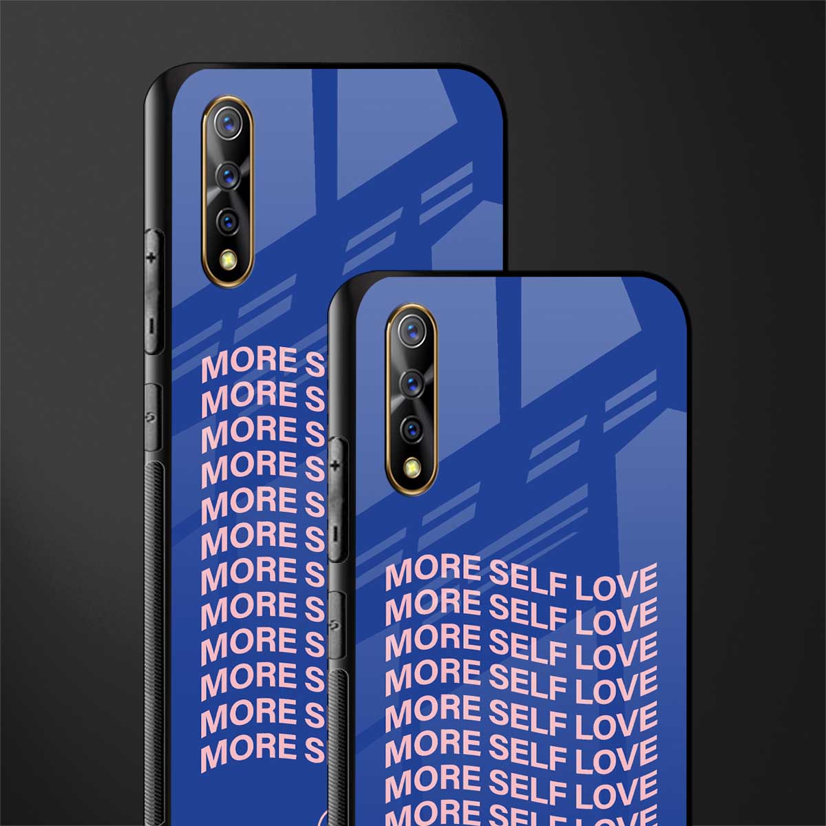more self love glass case for vivo s1 image-2
