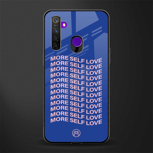 more self love glass case for realme 5s image