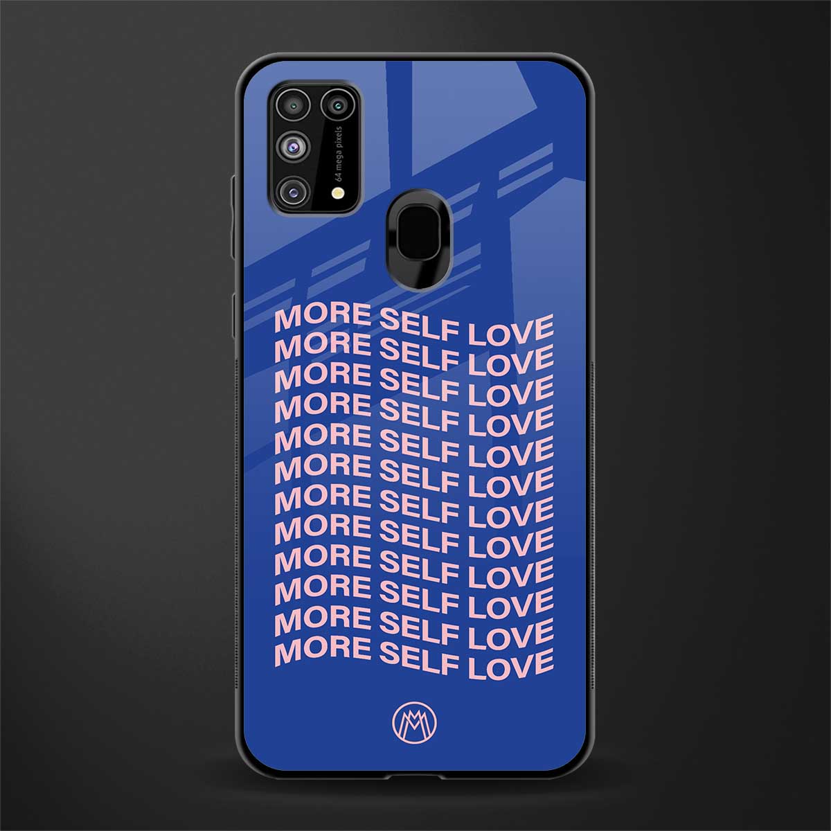more self love glass case for samsung galaxy m31 prime edition image