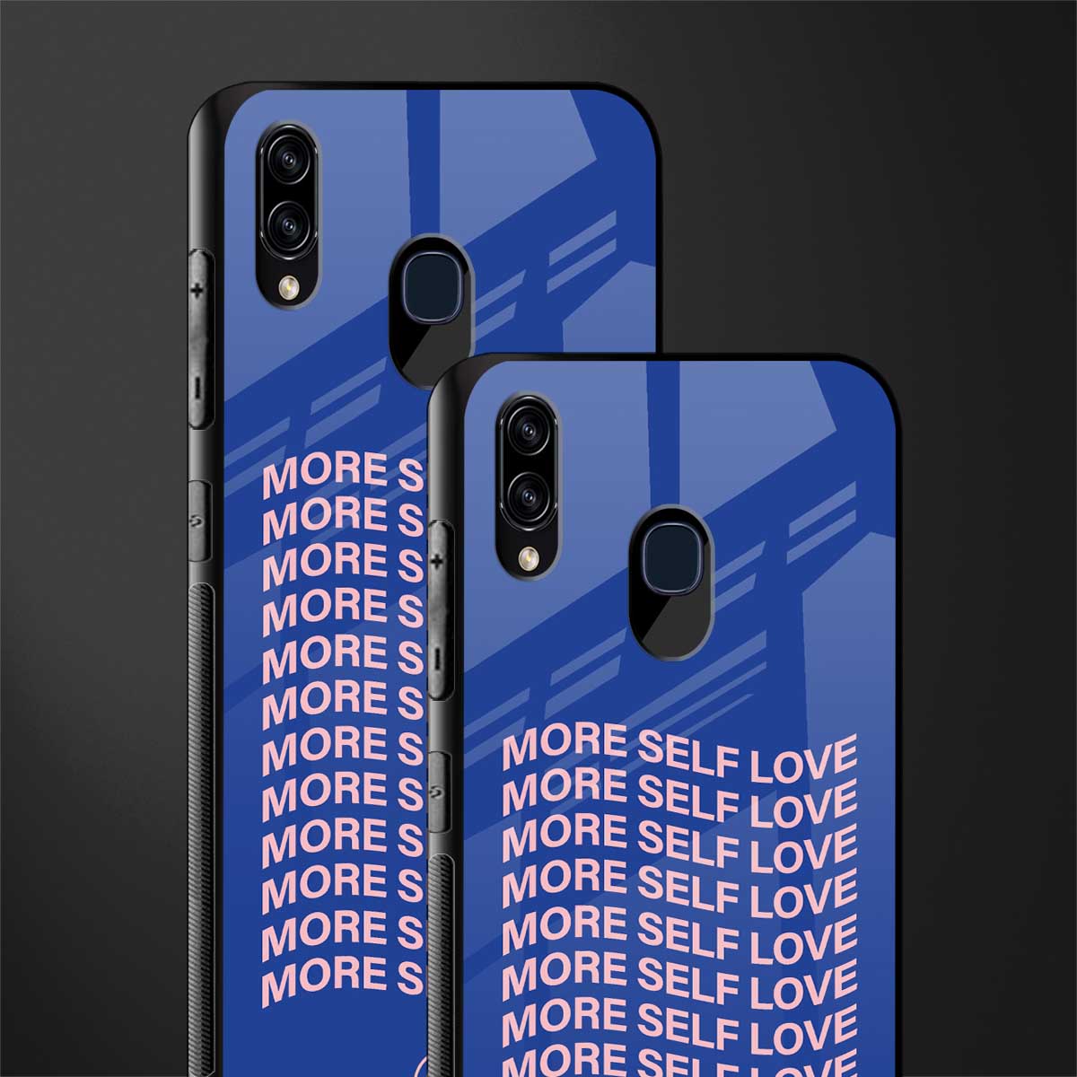 more self love glass case for samsung galaxy a20 image-2