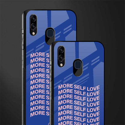 more self love glass case for samsung galaxy a30 image-2