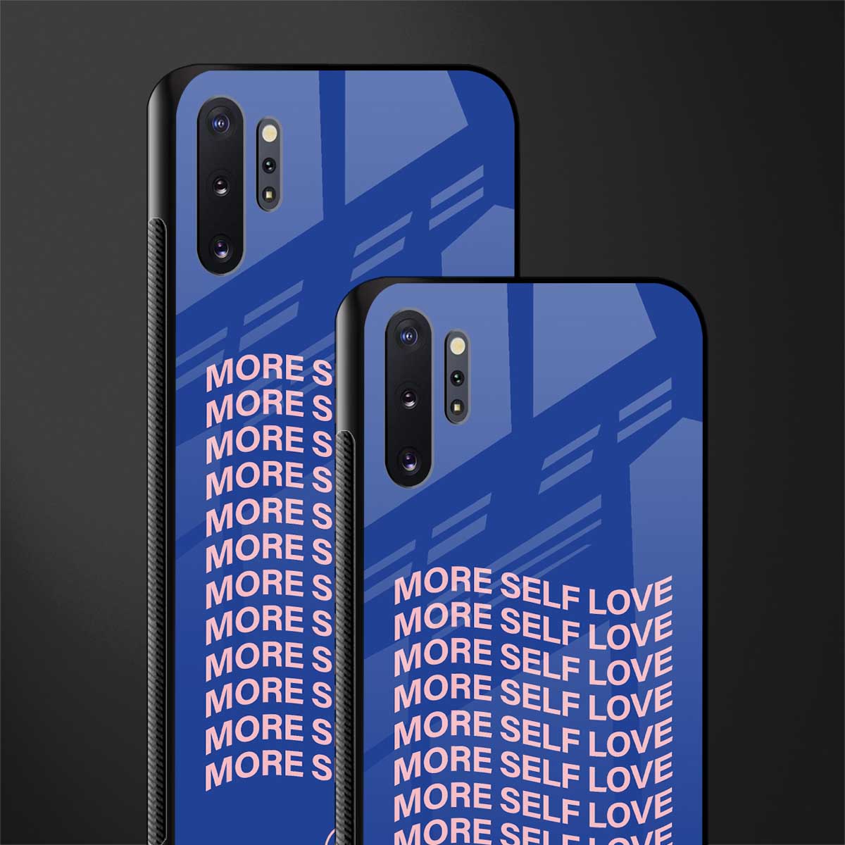 more self love glass case for samsung galaxy note 10 plus image-2