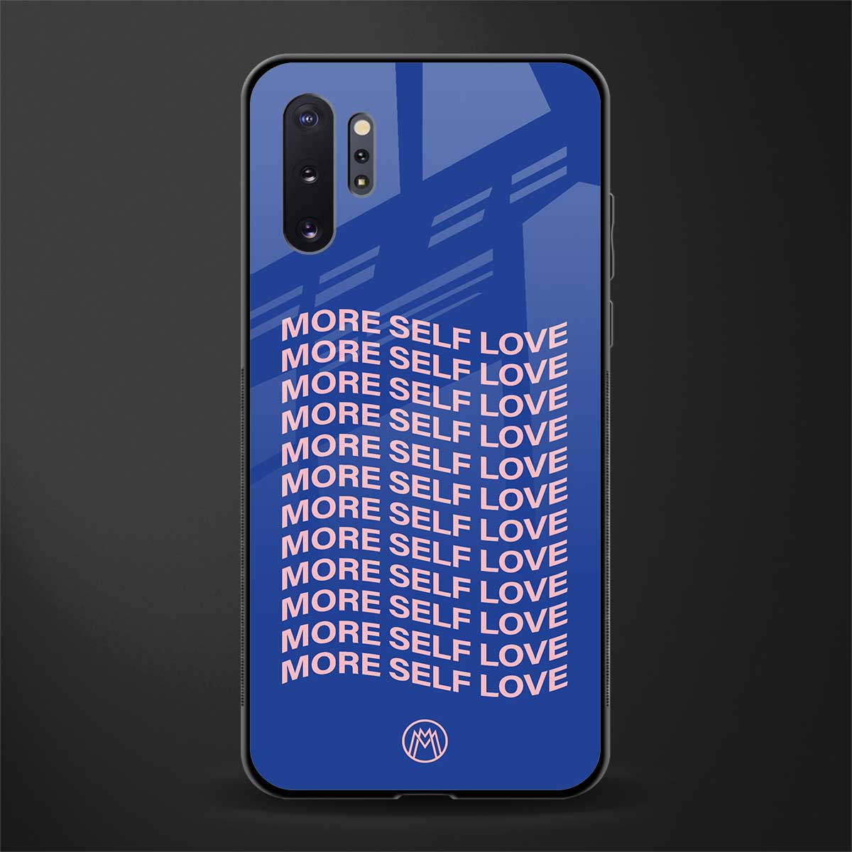 more self love glass case for samsung galaxy note 10 plus image