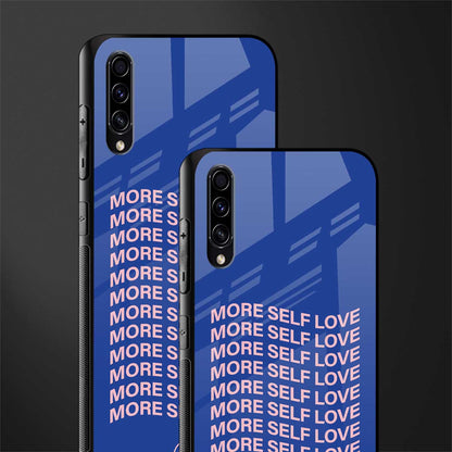 more self love glass case for samsung galaxy a70 image-2