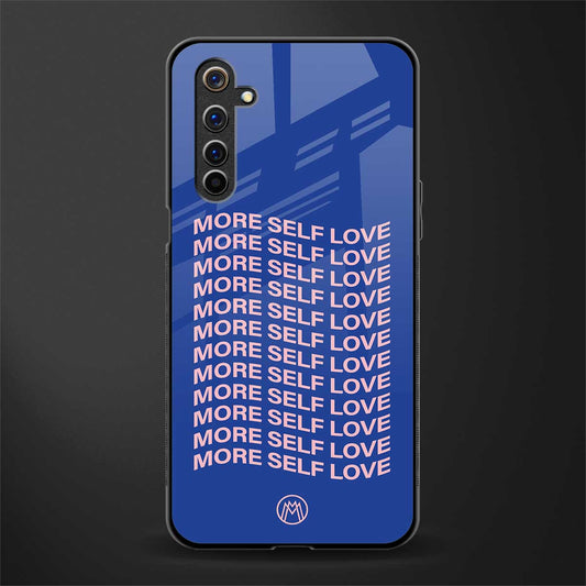more self love glass case for realme 6 pro image