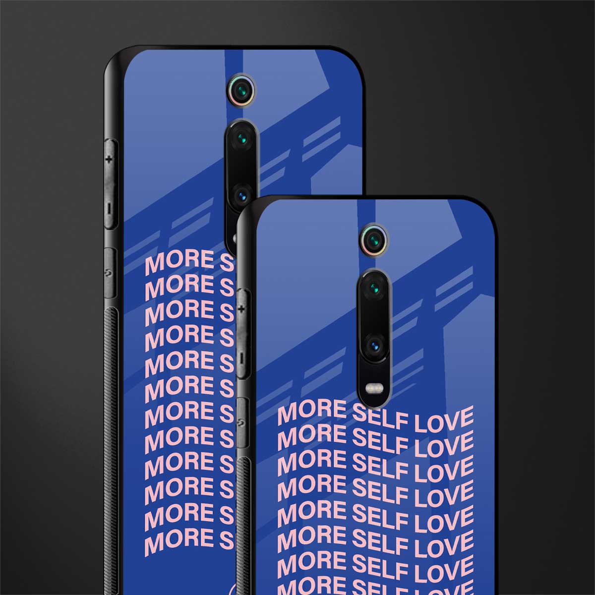 more self love glass case for redmi k20 pro image-2