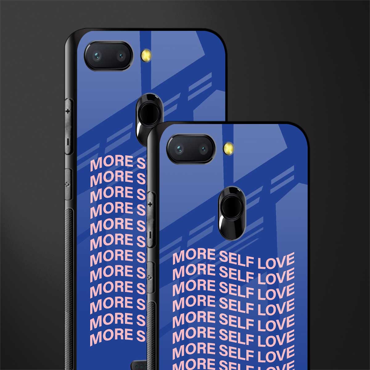 more self love glass case for redmi 6 image-2