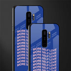 more self love glass case for samsung galaxy s9 plus image-2