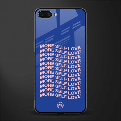 more self love glass case for oppo a3s image