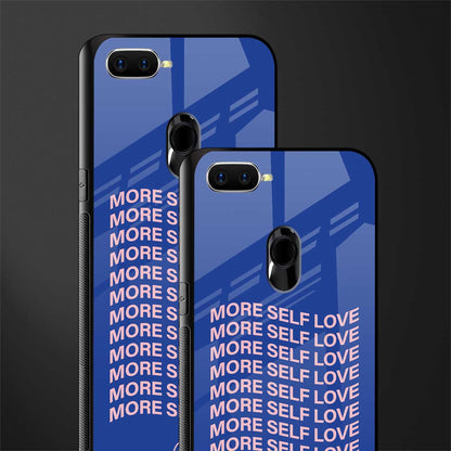 more self love glass case for oppo a12 image-2