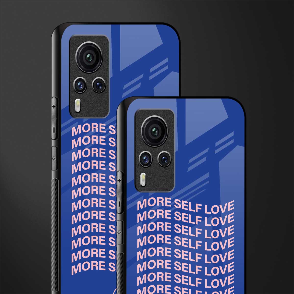 more self love glass case for vivo x60 pro image-2
