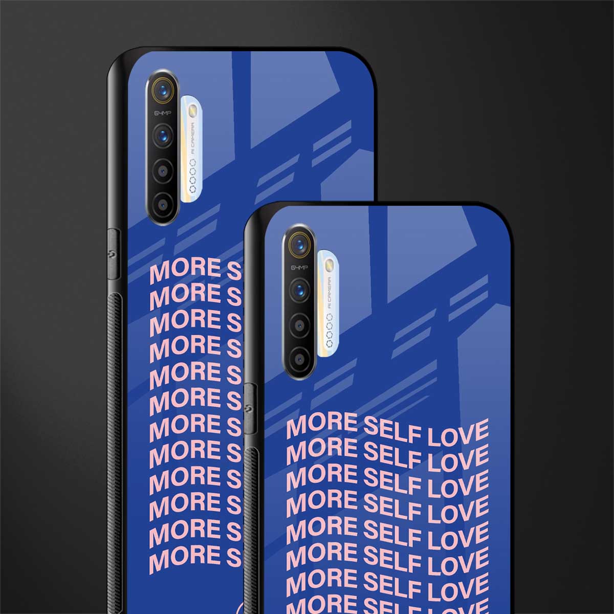 more self love glass case for realme xt image-2