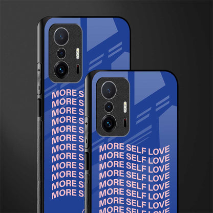 more self love glass case for mi 11t pro 5g image-2