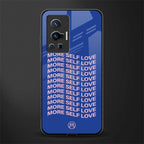 more self love glass case for vivo x70 pro image