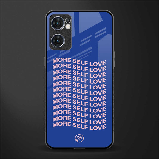 more self love glass case for oppo reno7 5g image