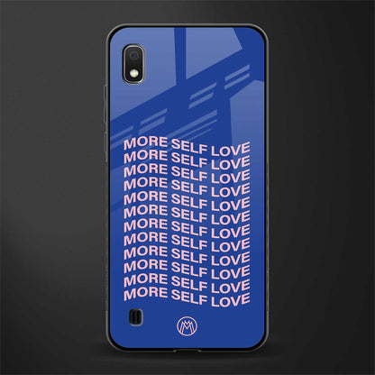 more self love glass case for samsung galaxy a10 image