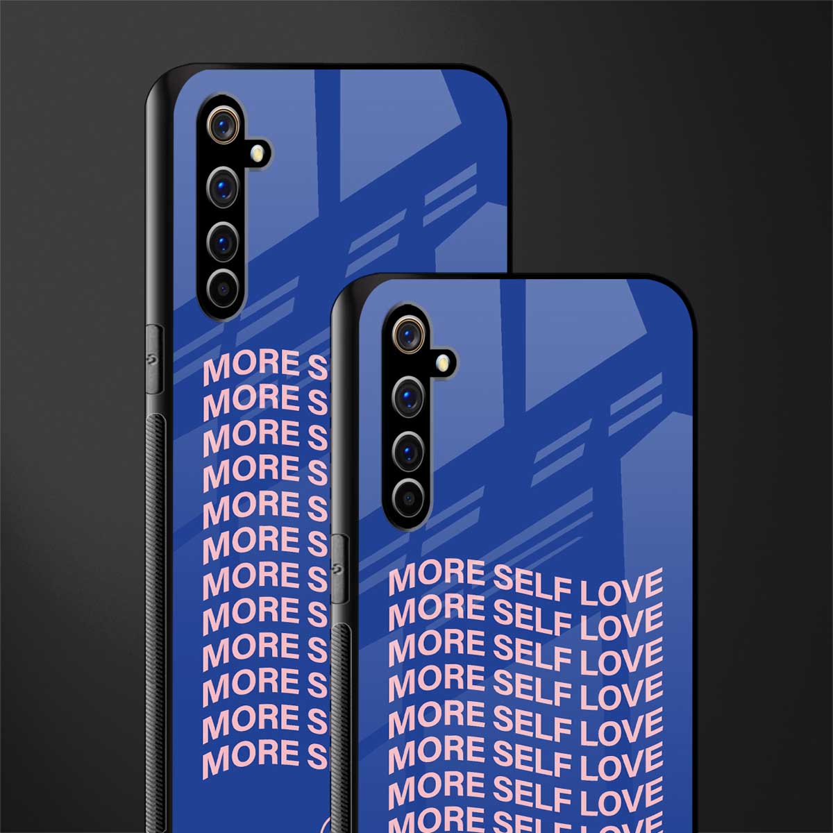 more self love glass case for realme x50 pro image-2