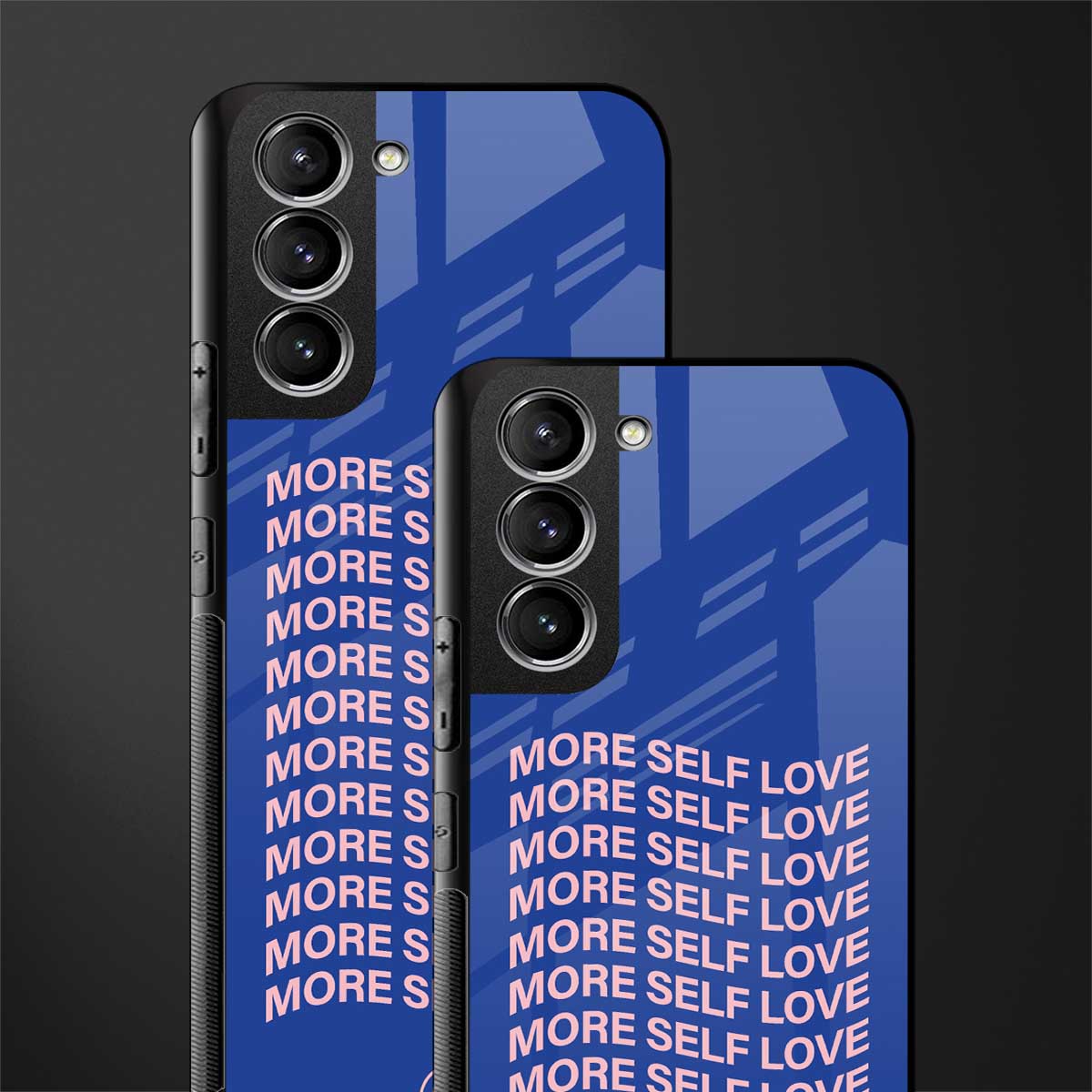 more self love glass case for samsung galaxy s22 5g image-2
