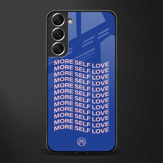 more self love glass case for samsung galaxy s21 image