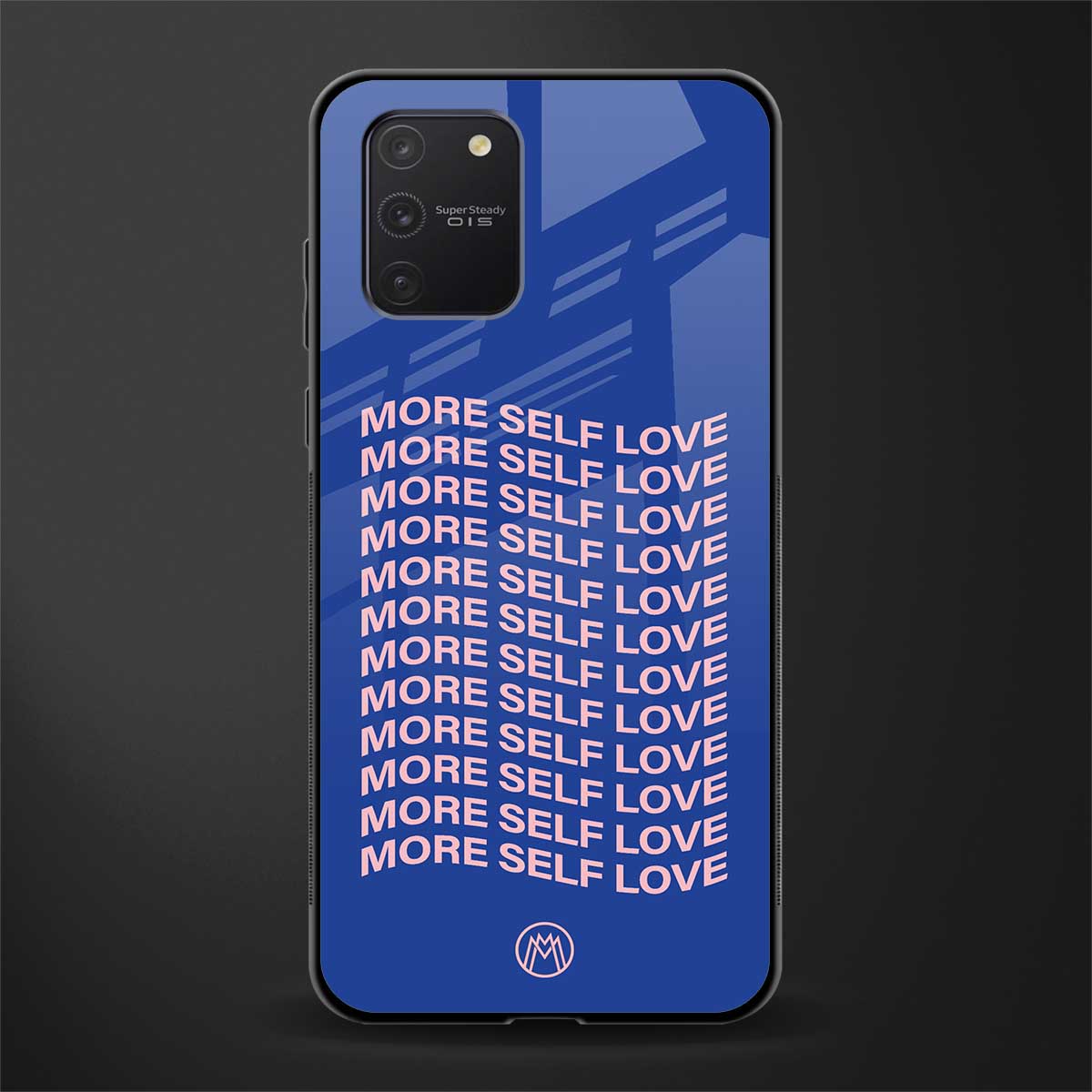 more self love glass case for samsung galaxy s10 lite image