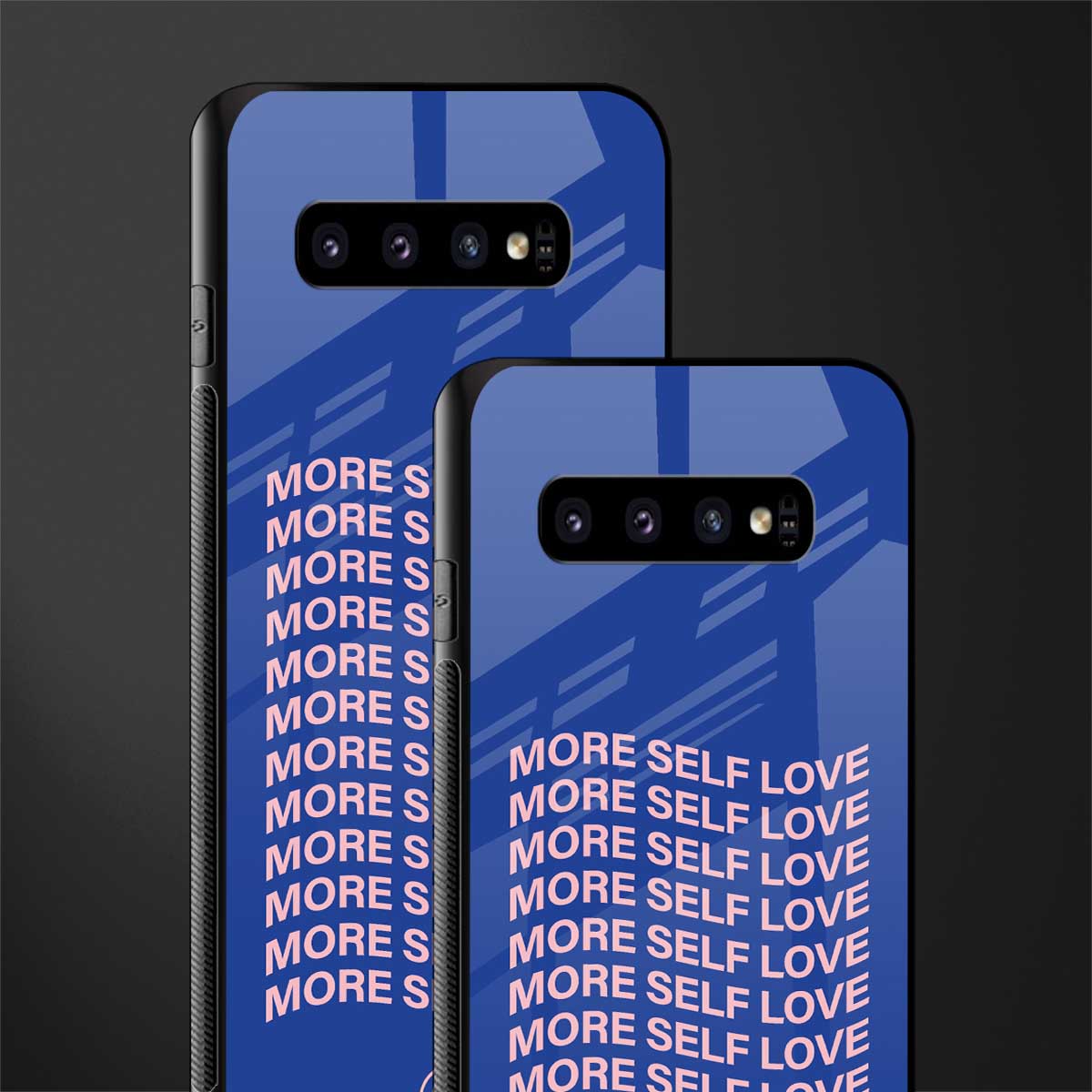 more self love glass case for samsung galaxy s10 plus image-2
