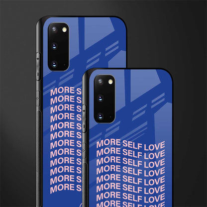 more self love glass case for samsung galaxy s20 image-2