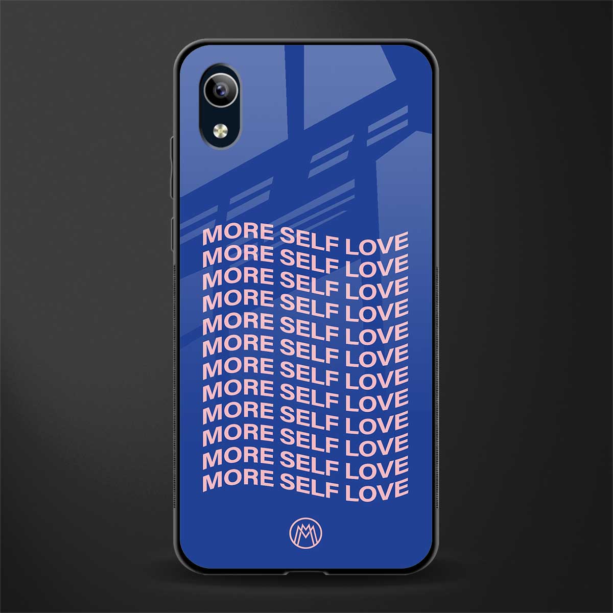 more self love glass case for vivo y91i image