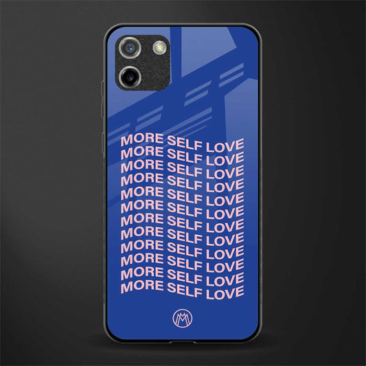 more self love glass case for realme c11 image