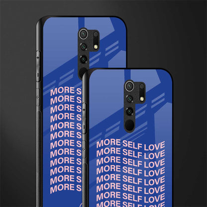 more self love glass case for poco m2 image-2