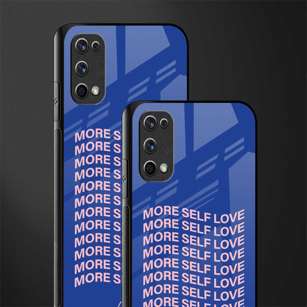 more self love glass case for realme 7 pro image-2