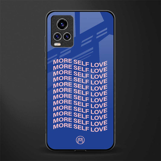 more self love glass case for vivo v20 pro image