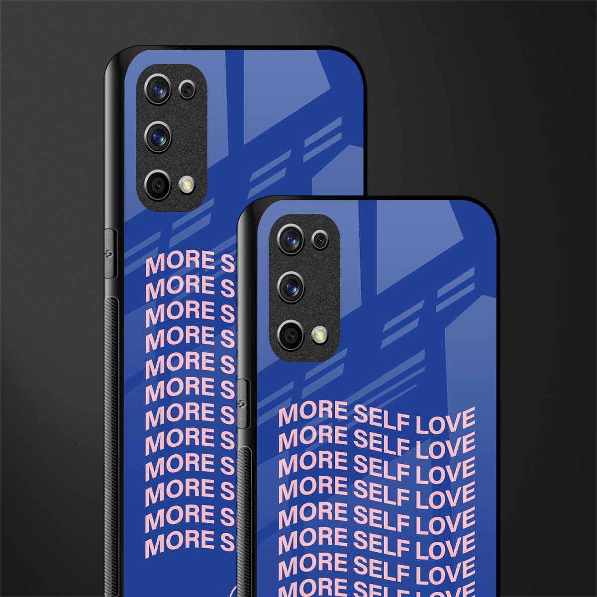 more self love glass case for realme x7 pro image-2