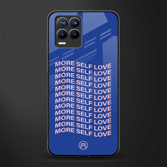 more self love glass case for realme 8 pro image