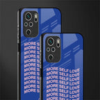 more self love glass case for redmi note 10s image-2