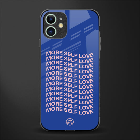 more self love glass case for iphone 12 mini image