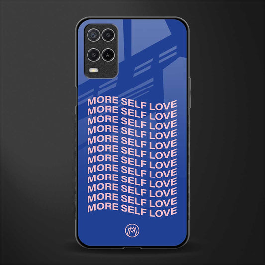 more self love glass case for oppo a54 image