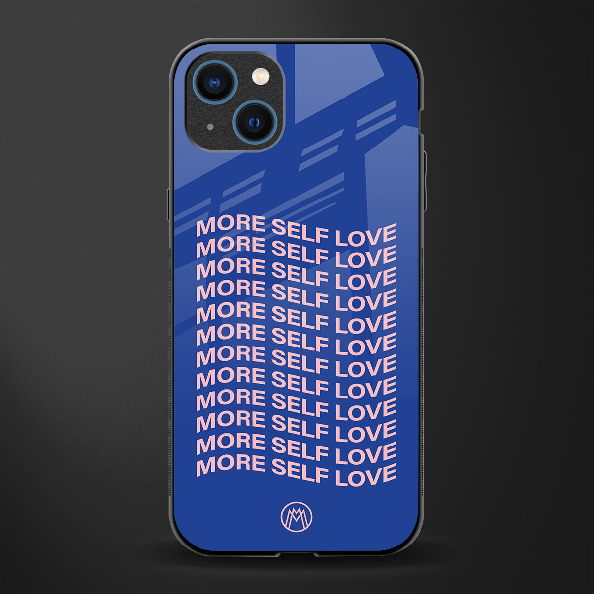 more self love glass case for iphone 13 image