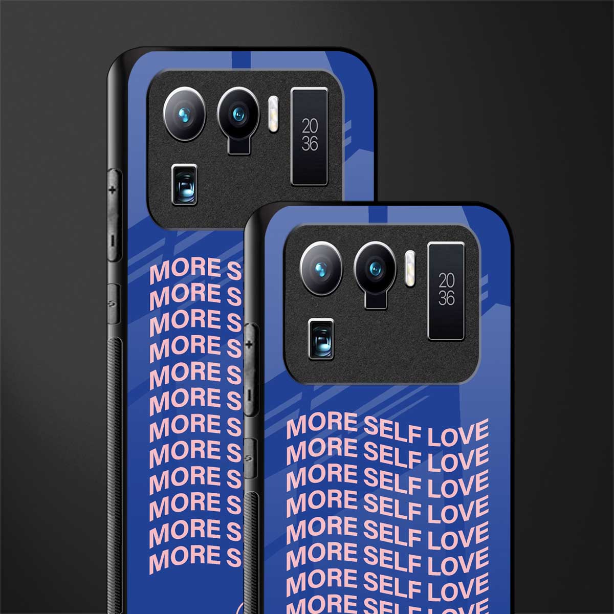more self love glass case for mi 11 ultra 5g image-2
