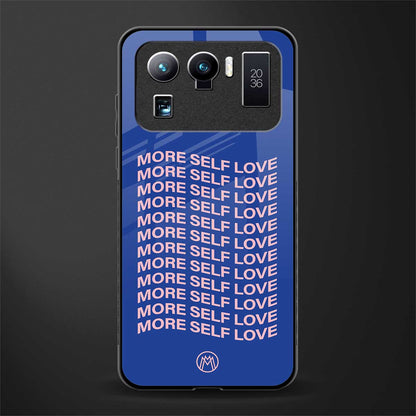 more self love glass case for mi 11 ultra 5g image