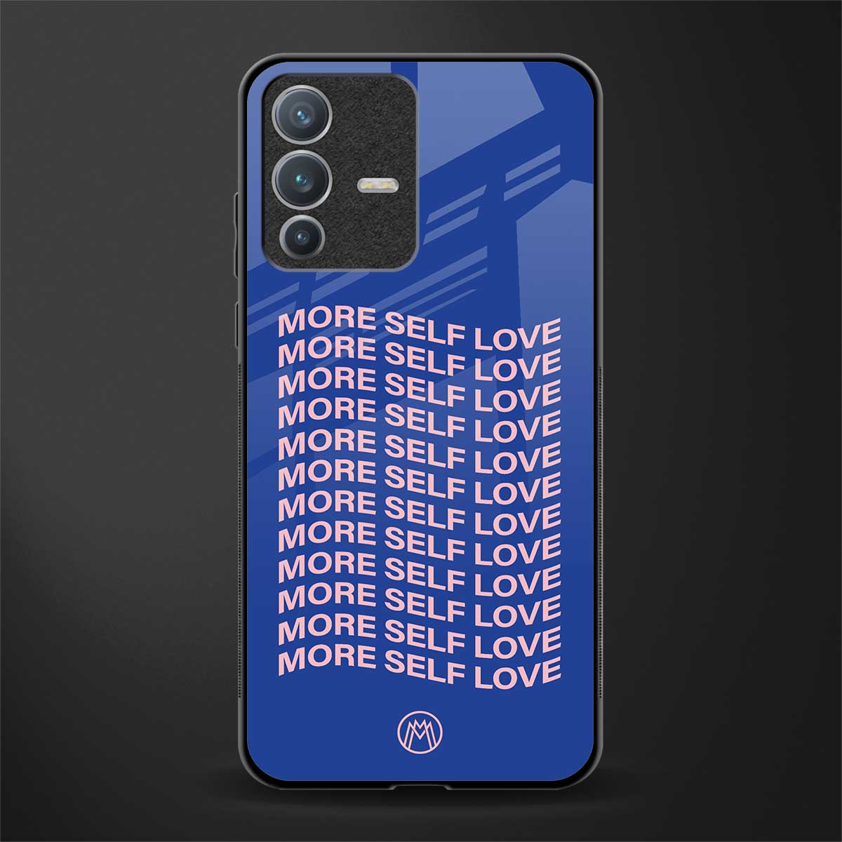 more self love glass case for vivo v23 pro 5g image