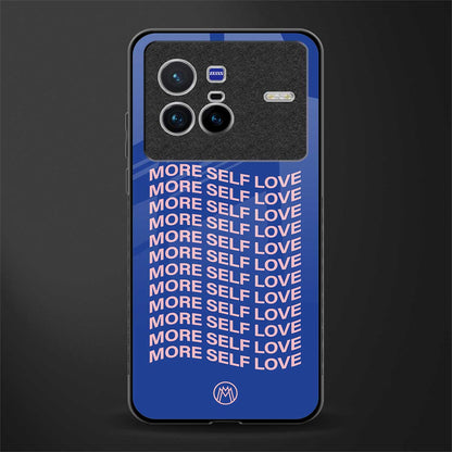 more self love glass case for vivo x80 image