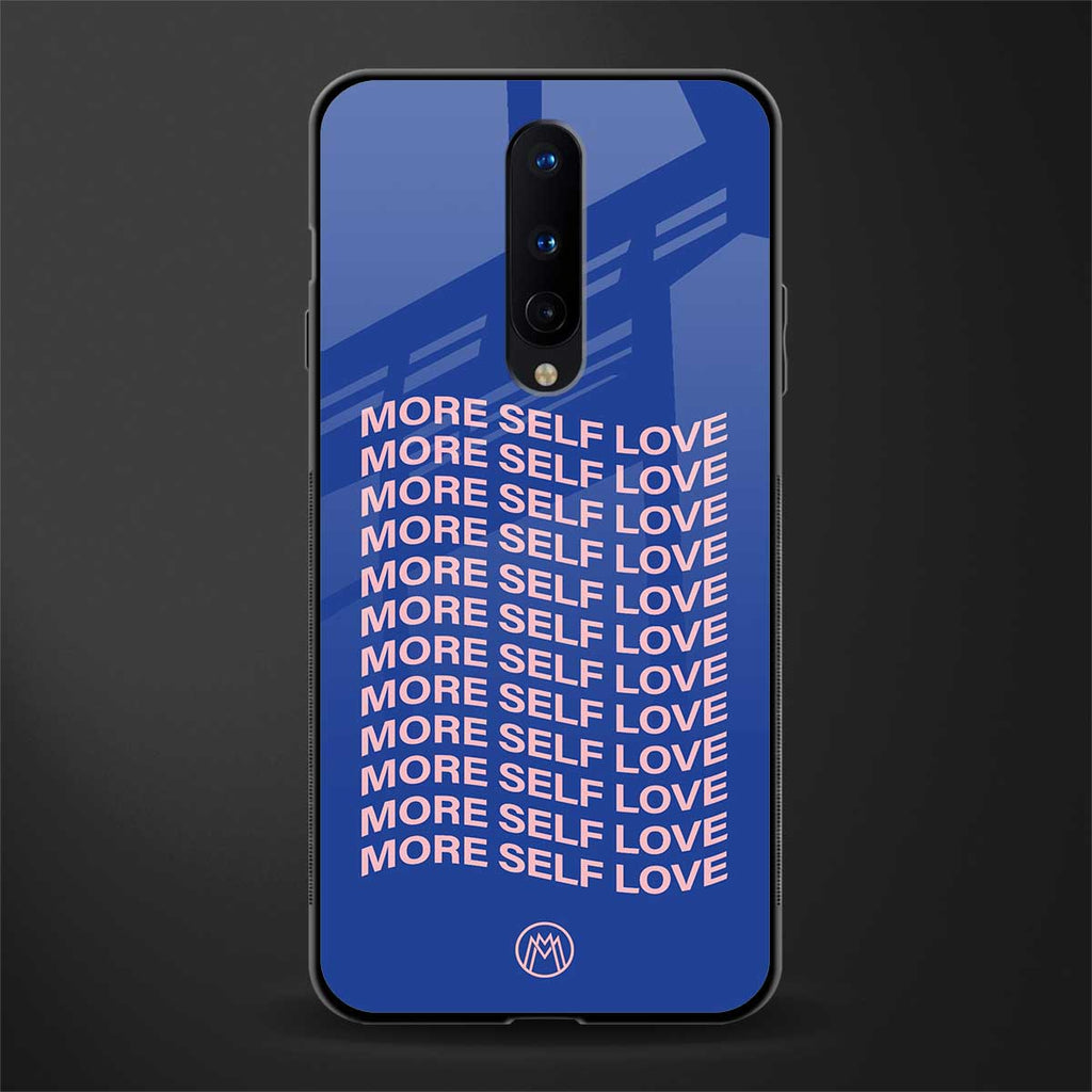 more self love glass case for oneplus 8 image